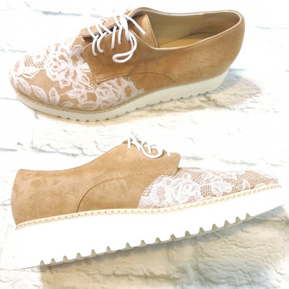 Luca Grossi extralight lace design shoes